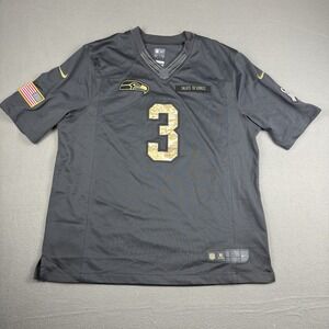 Russel Wilson Nike Salute to Service Jersey Philadelphia‎ Eagles Men's XL RIPPED